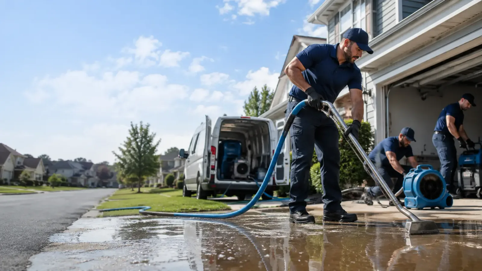 Flood Damage Restoration in Halstead, KS